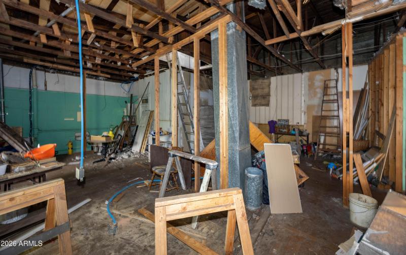 Additional potential apartment space