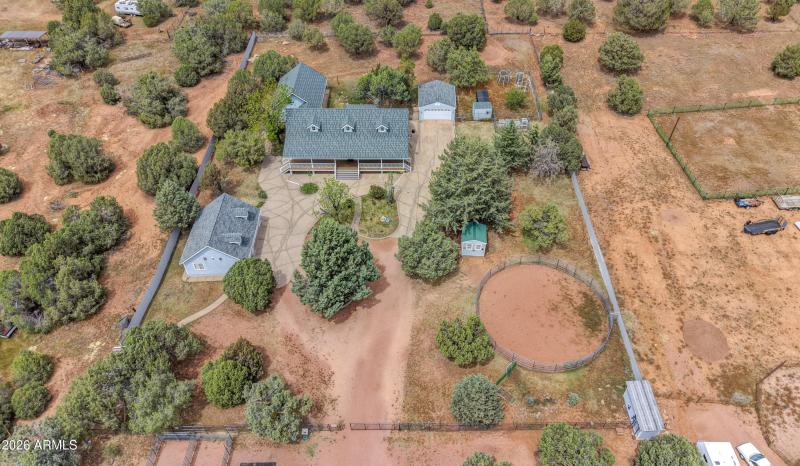 Aerial of property