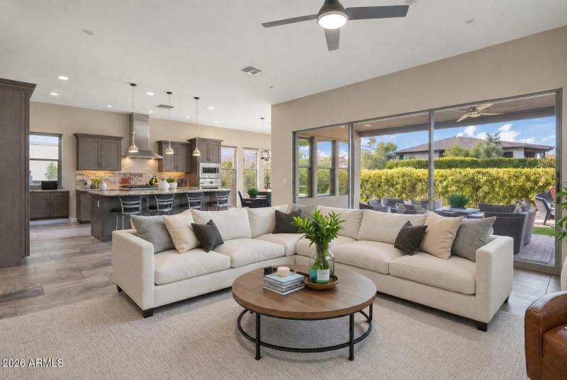 Staged Living Space