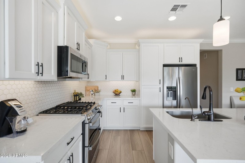 Crisp White Cabinetry