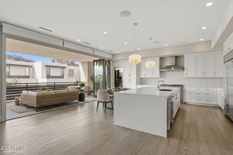 Kitchen Virtually Staged