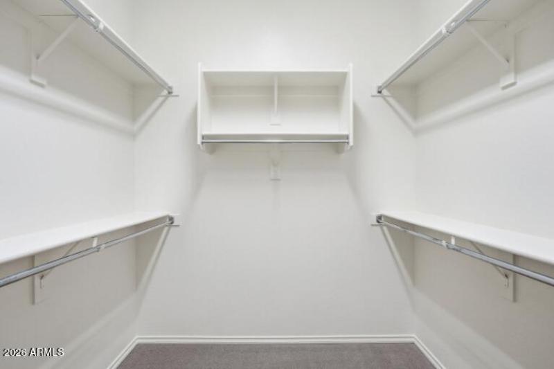 Primary Spacious Closet