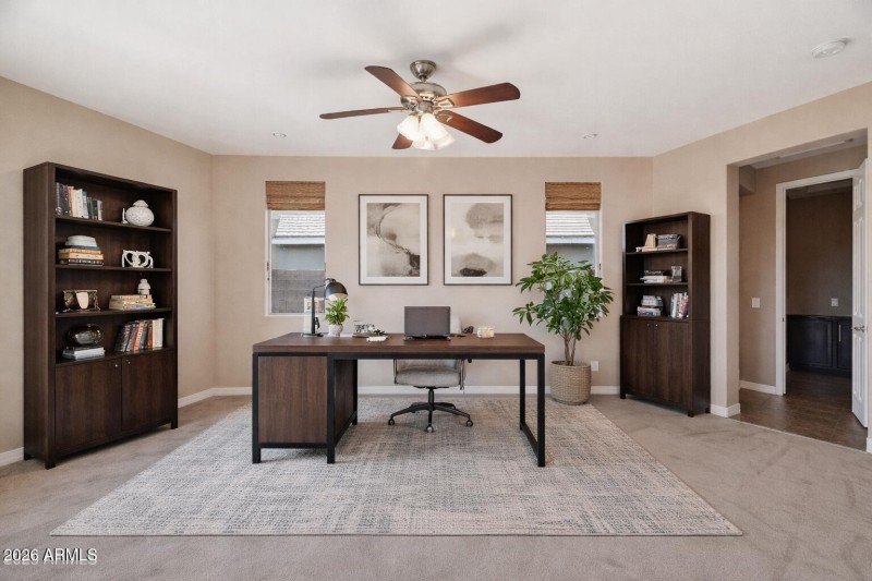 AI Rendering -Modern home office