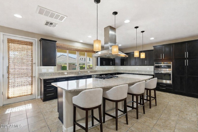AI Rendering - Kitchen with HUGE island
