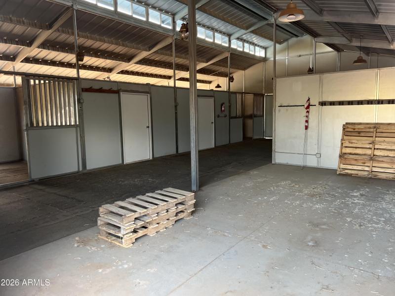 Barn inside