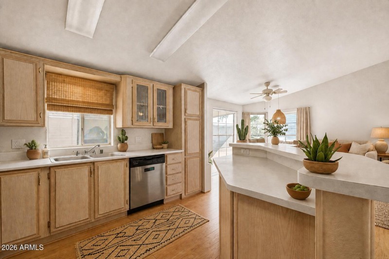 Kitchen (Virtually Staged)