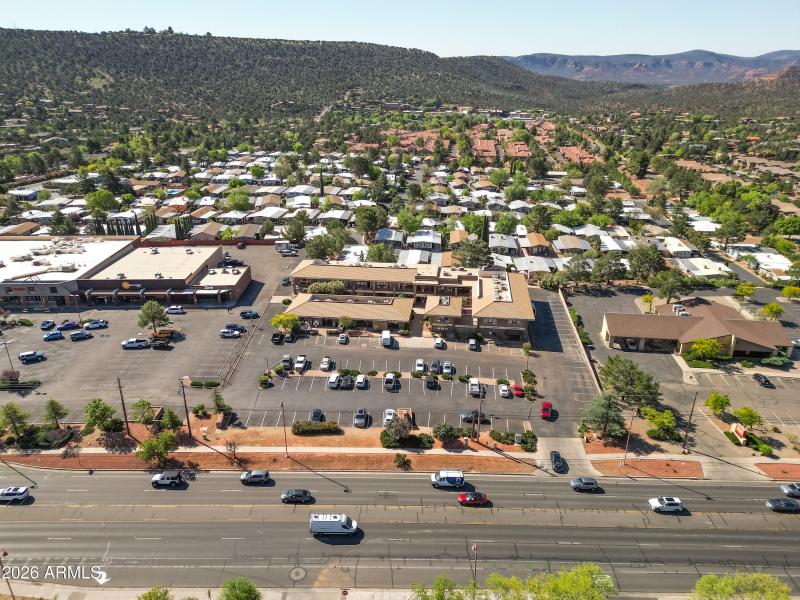 AERIAL LOOKING SOUTH
