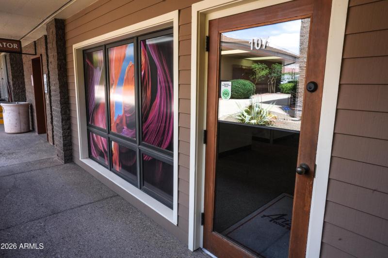 Entry from front walkway