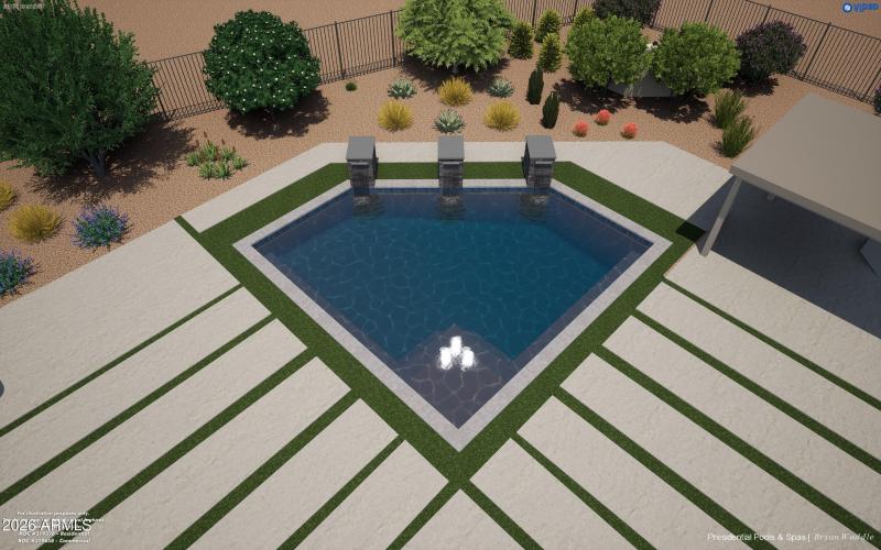 Pool Rendering - inquire for full bid