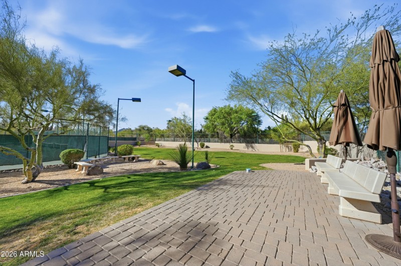 Tennis courts