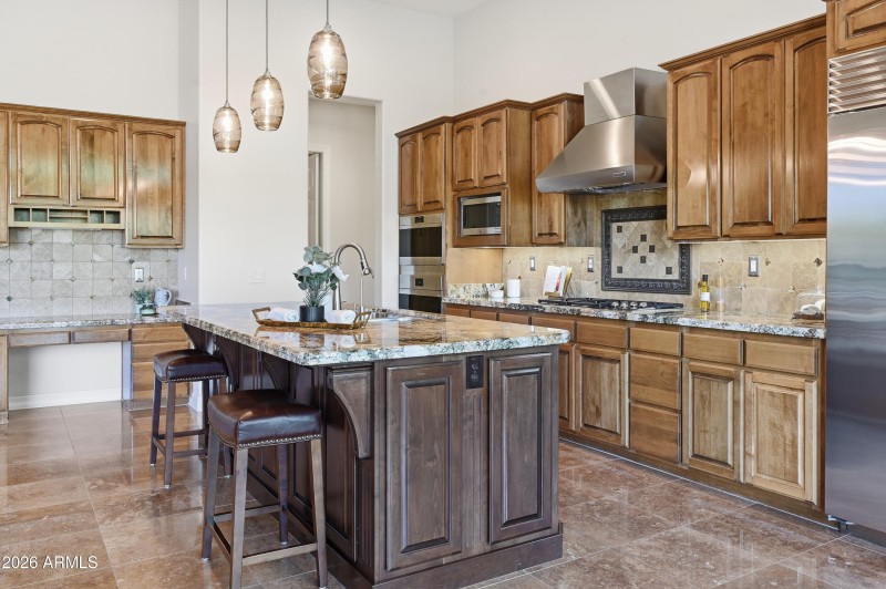 Spacious kitchen