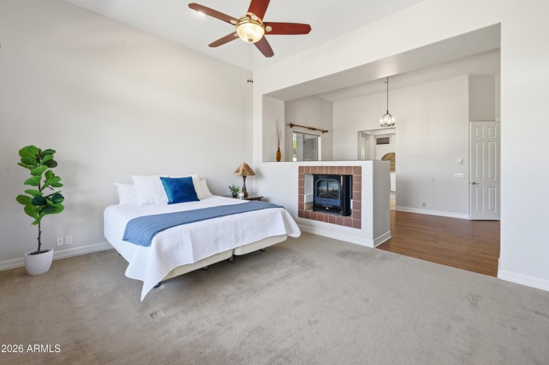 Light and bright primary suite