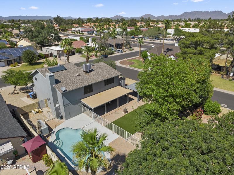 Aerial View of Home
