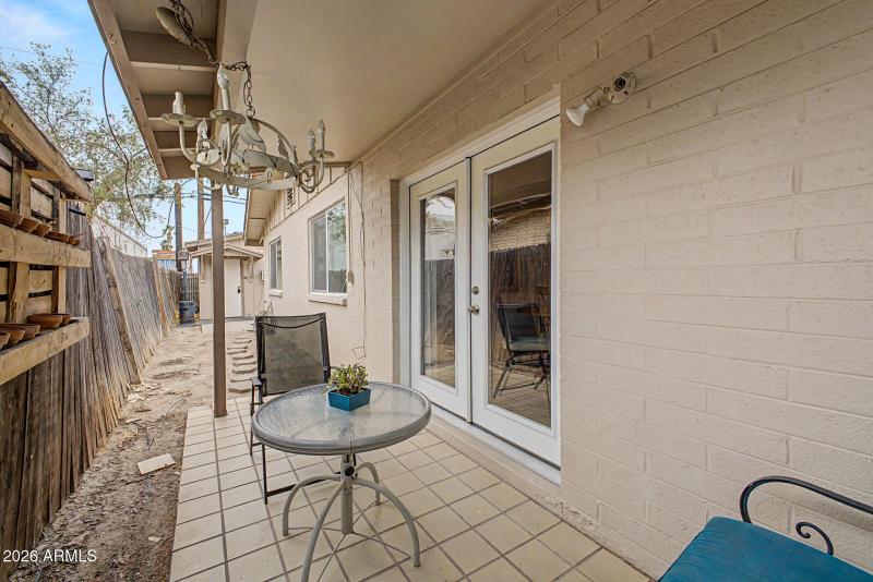 Unit 1 Patio