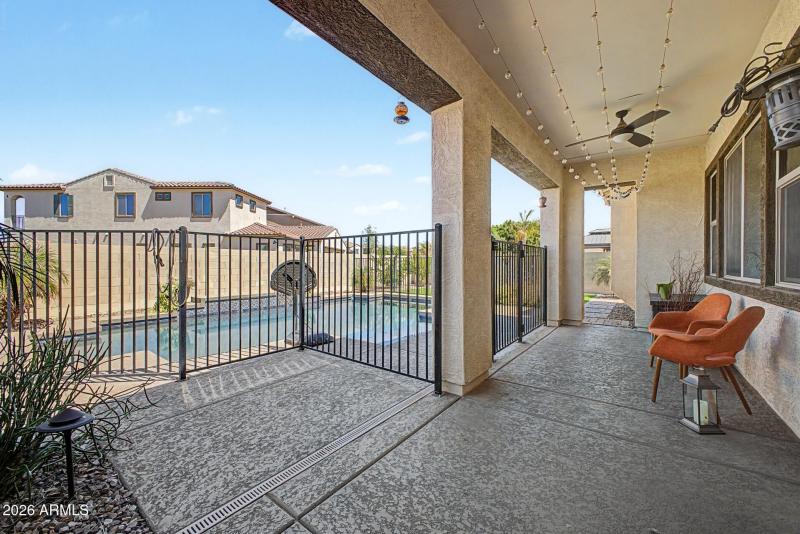 Huge Covered Patio