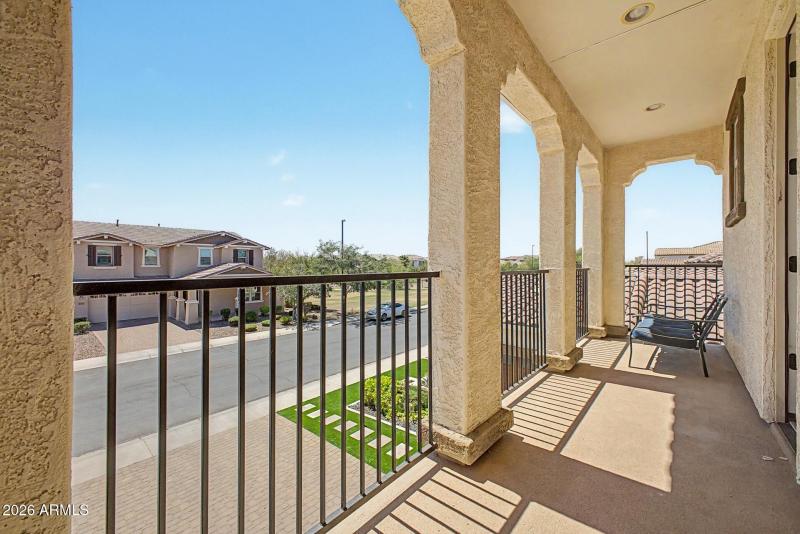Balcony Facing South