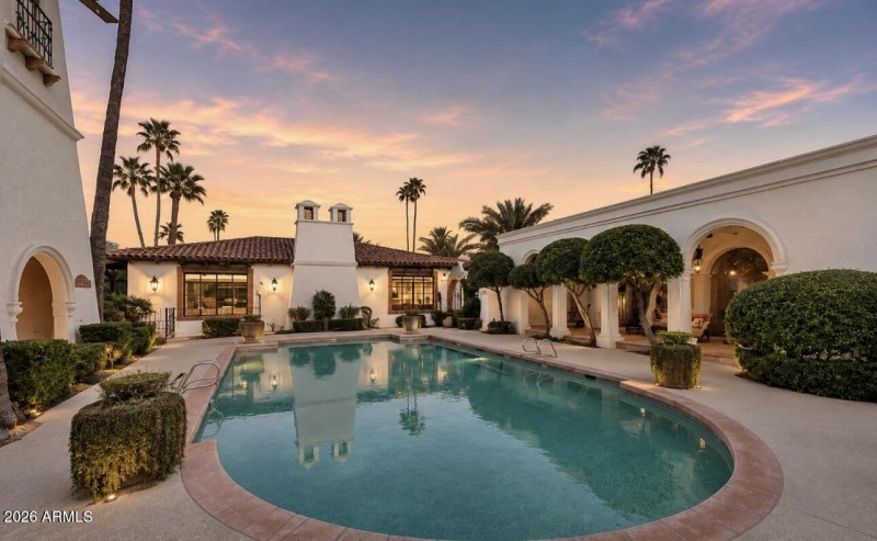 community pool and spa