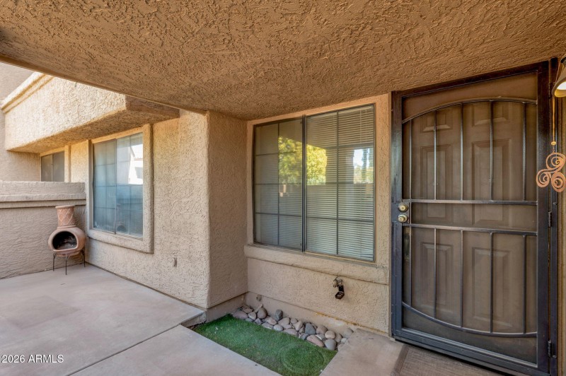 Front Entry/Private Patio