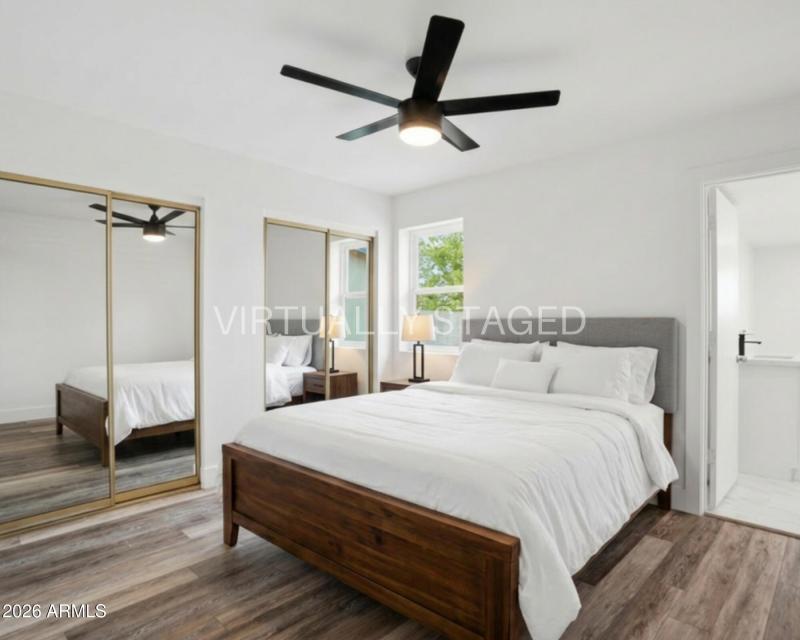 Bedroom Layout Queen Bed Against Wall