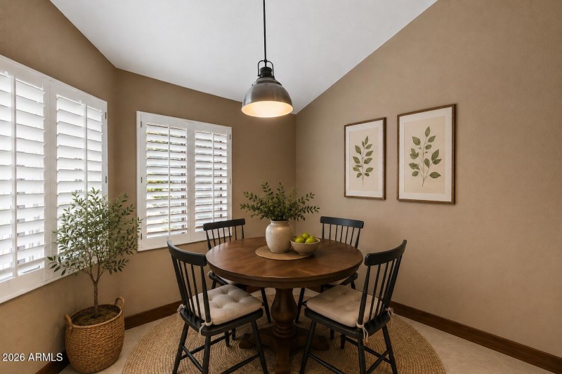 Eat-in Kitchen - Virtually Staged
