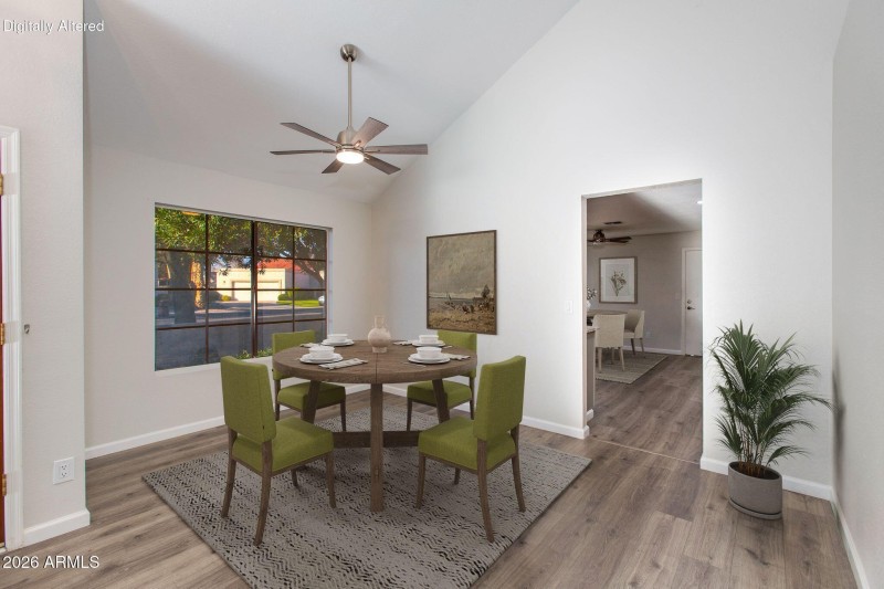 Dining: Virtually Staged