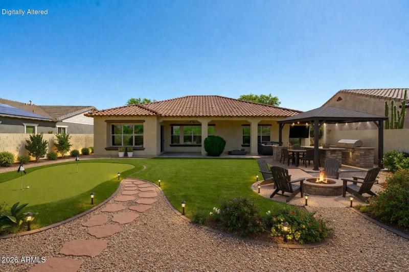 Backyard - Digital Rendering