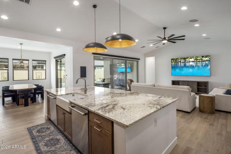 Kitchen with Large Island