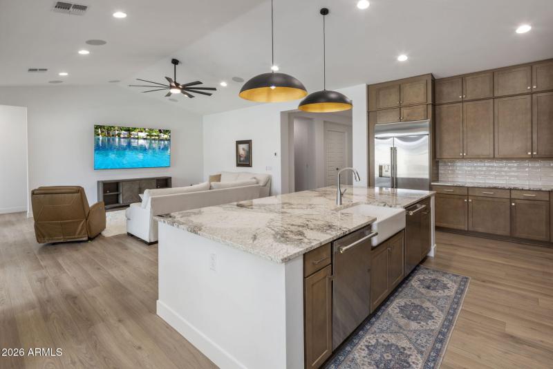 Kitchen with Large Island