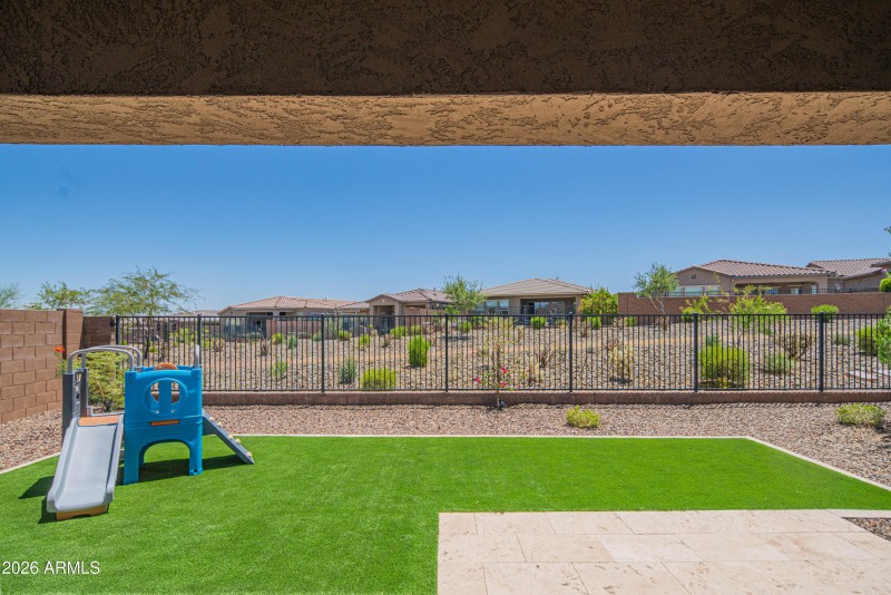 Premium lot with open space behind