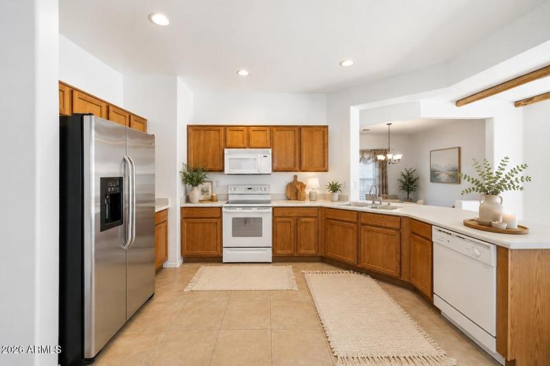kitchen area