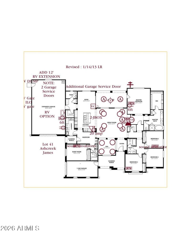 21930 Tierra Grande Floorplan