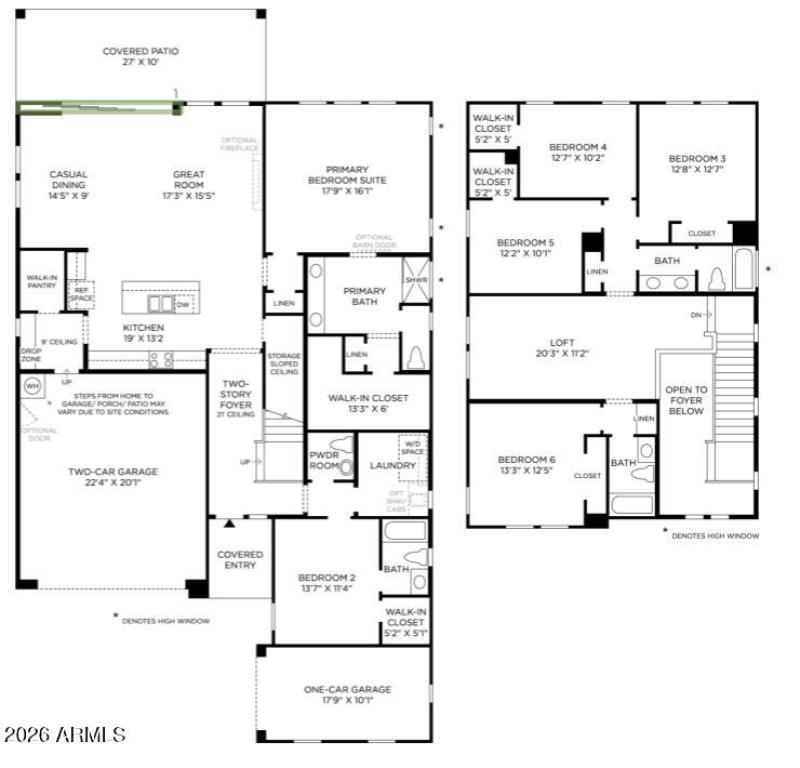 1044 Savannah Farmhouse Floorplan