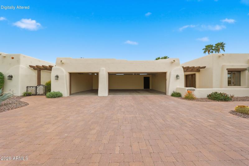 Garage (virtually cleared)