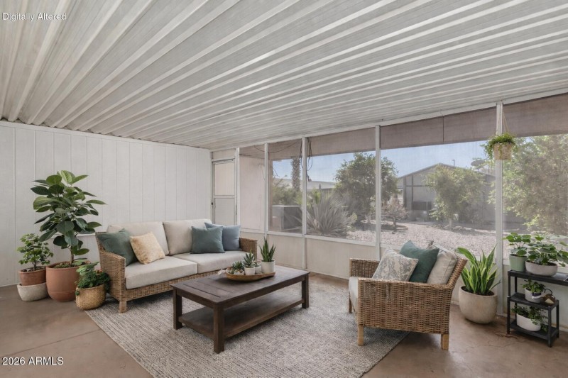 screened patio