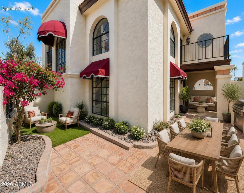 Outdoor Space Virtually Staged