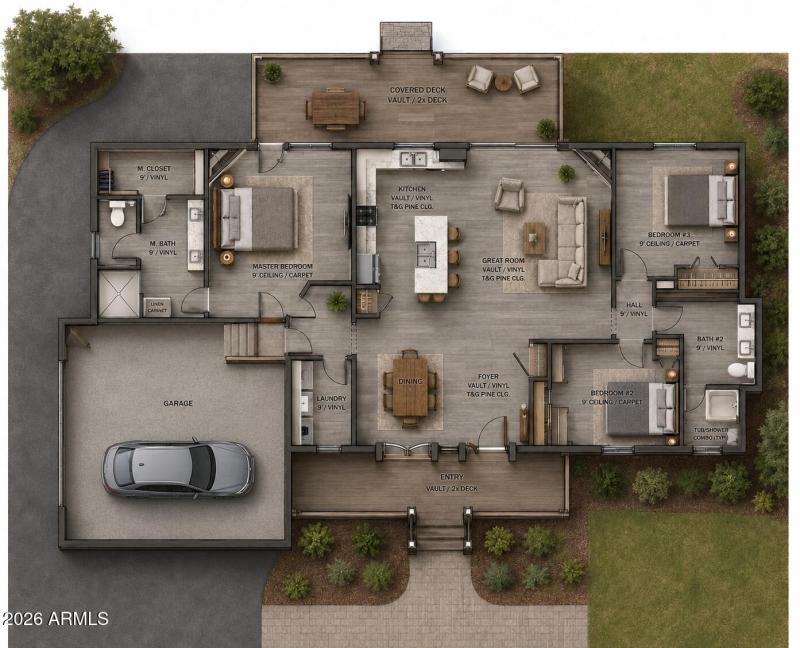 Floorplan rendering