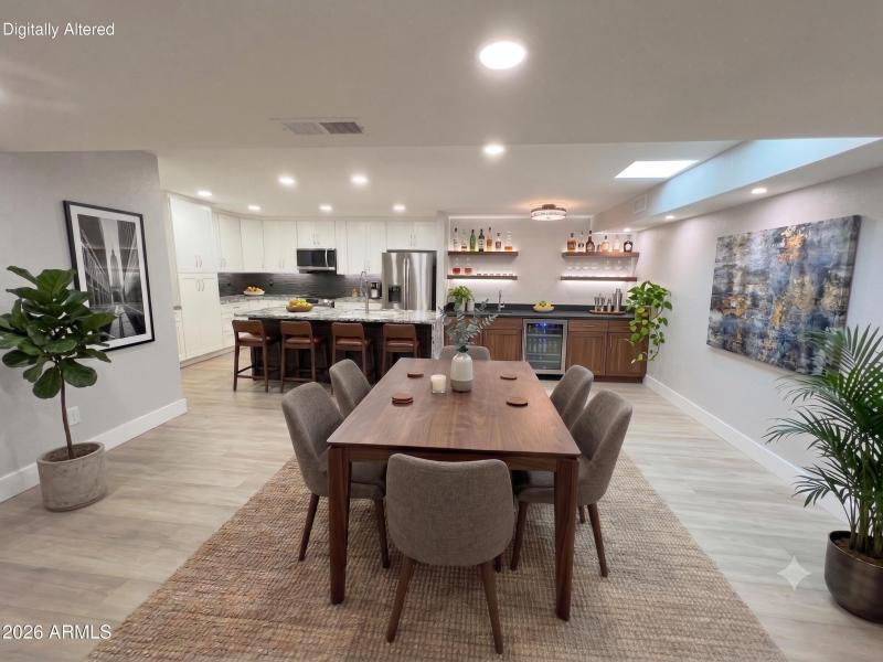 virtual dining room