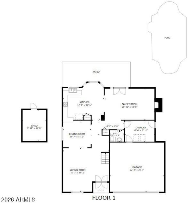 Floor Plan - Floor 1