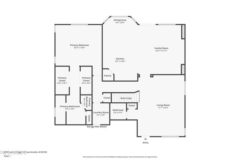 Floorplan Downstairs
