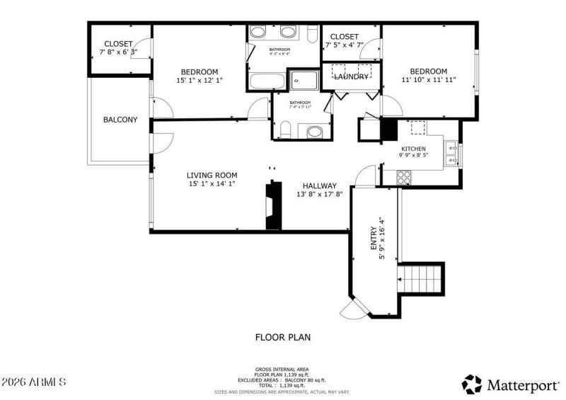 Floorplan - 10101 N Arabian Trail 2033