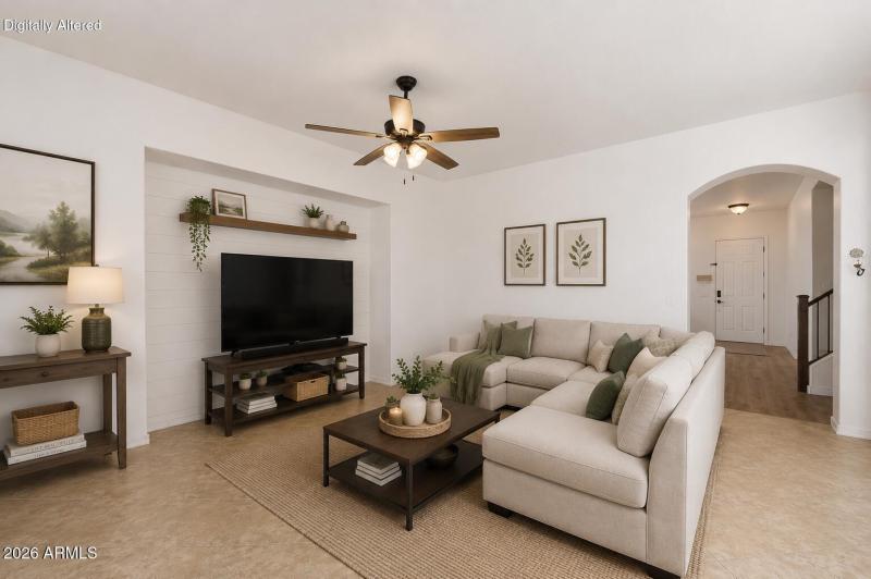 Staged Great Room