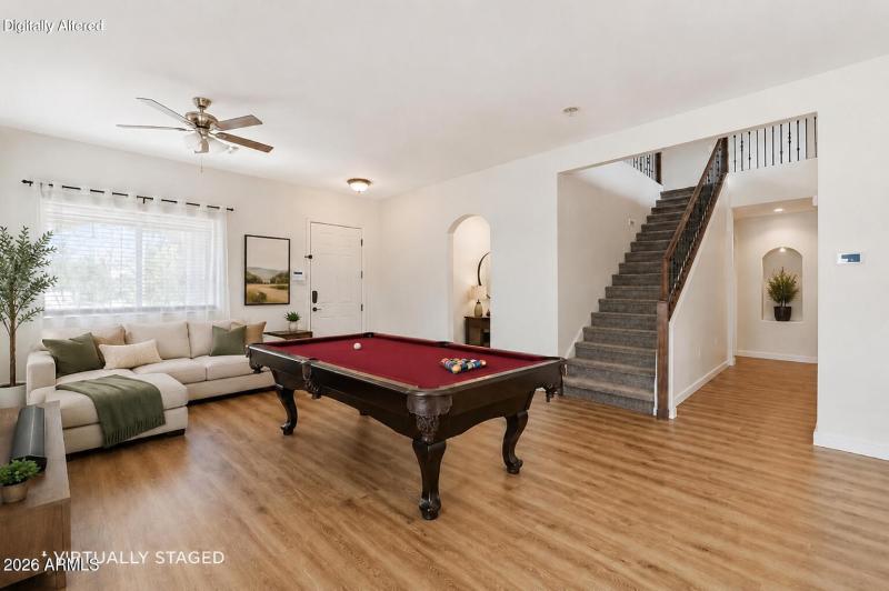 Staged Living Room