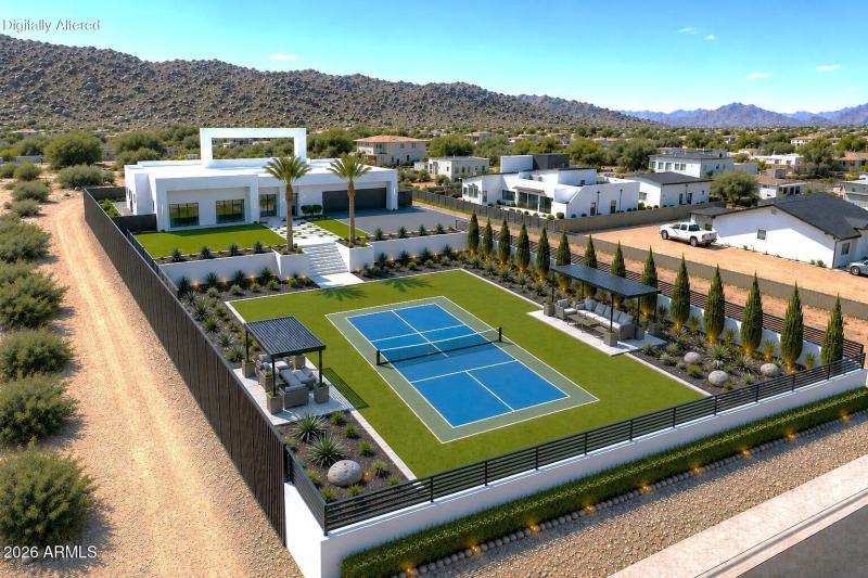 Virtual Rendering Pickleball