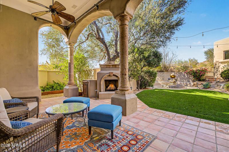 North yard outdoor living