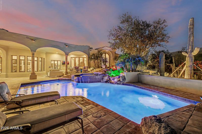 South facing outdoor living