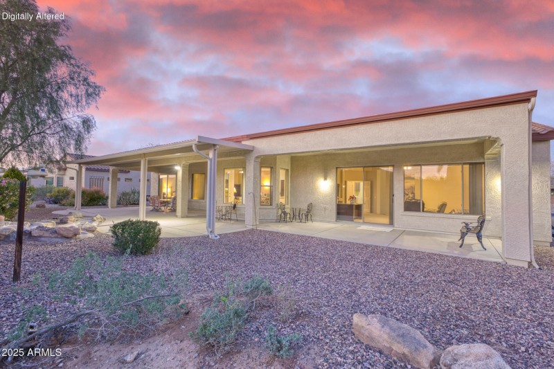 Extended Covered Patio