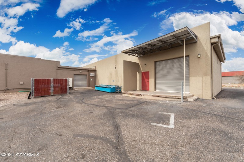 Suite A, roll up door/loading dock