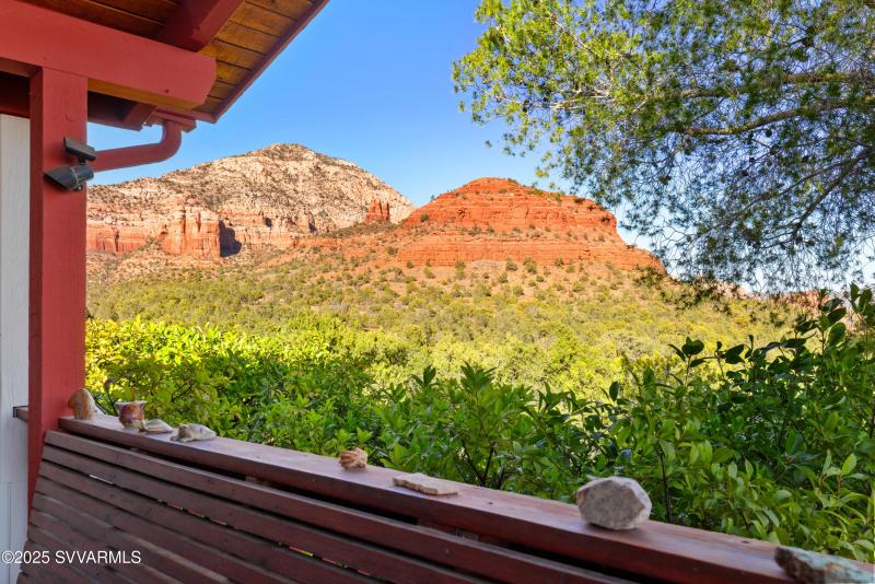 Red Rock View from deck