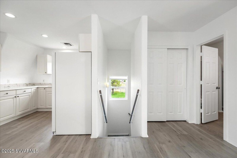 Upper Level Entry From Stairs