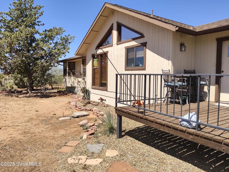 front view & deck